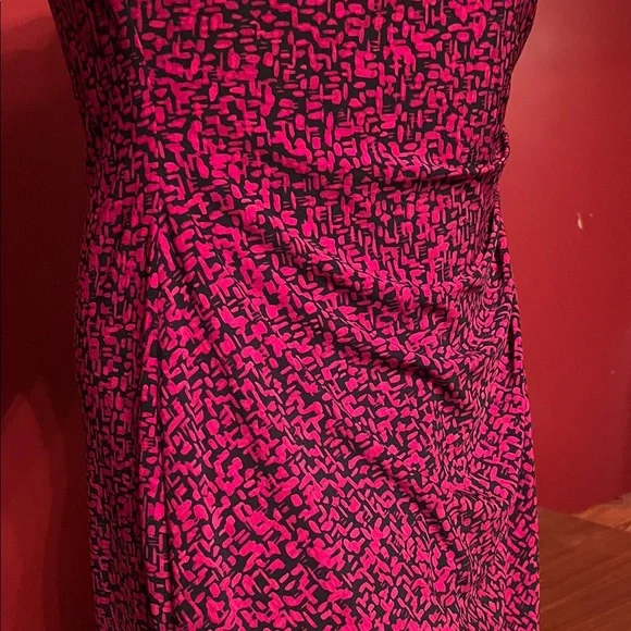 Like new Ralph Lauren Red and Black three-quarter length Sleeve Dress - Picture 7 of 16